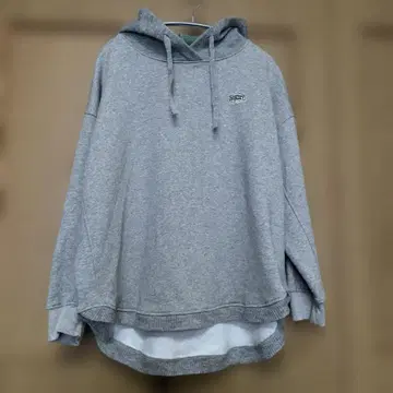 BOYS' ROOM 그레이 후드 부착 후드티