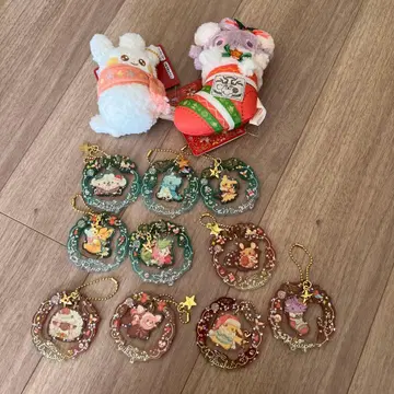 포켓몬 센터 크리스마스 오너먼트 키링 눈사람 파모 니아스퍼