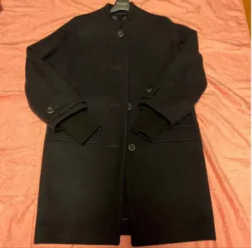 FOXEY NewYork 폭시 38 사이즈 코트 다크 네이비