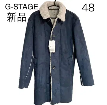 미사용 새상품 G-stage 지스테이지 페이크 무스탕 코트 보아 안감