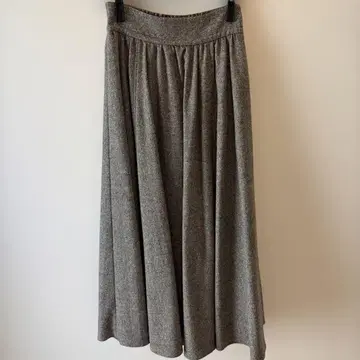 [MICA & DEAL] 울 혼방 플레어 롱 스커트 사이즈 38