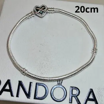 PANDORA Infinityheart snakechainbracelet
