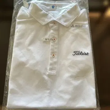 타이틀리스트 Titleist 골프 셔츠 화이트