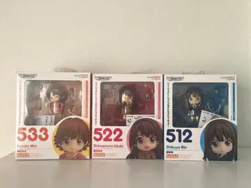 시마무라 우즈키 시부야 린 혼다 미오 넨도로이드 3체 세트