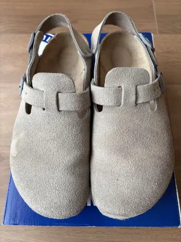 BIRKENSTOCK 토키오 II 스웨이드 가죽 내로우