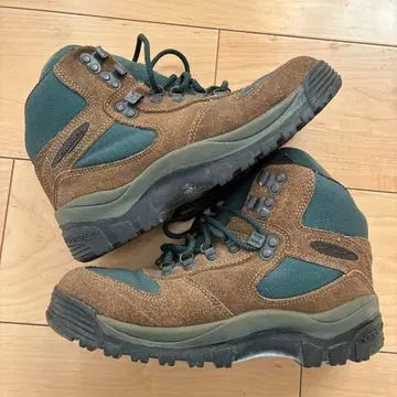 MERRELL MONARCH 등산화 브라운/그린 REI