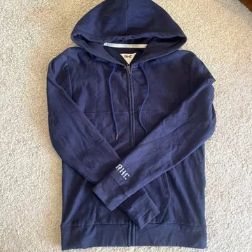 RHC 네이비 풀 집업 후드티