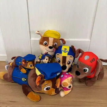 파우 패트롤 봉제 인형 7체 세트
