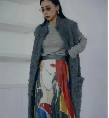 새상품급 ameri SUPER BRUSHED LONG VEST