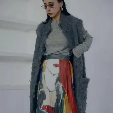 새상품급 ameri SUPER BRUSHED LONG VEST