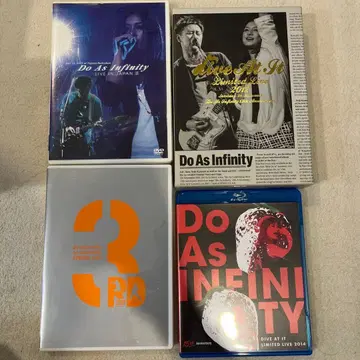 Do As Infinity 라이브 DVD Blu-ray 세트
