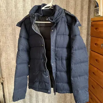 Halham 다운 자켓 네이비