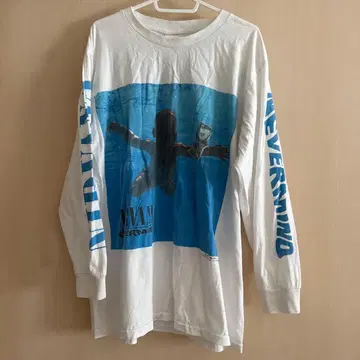 닐바나 네버마인드 롱T 사이즈 L NIRVANA 긴팔