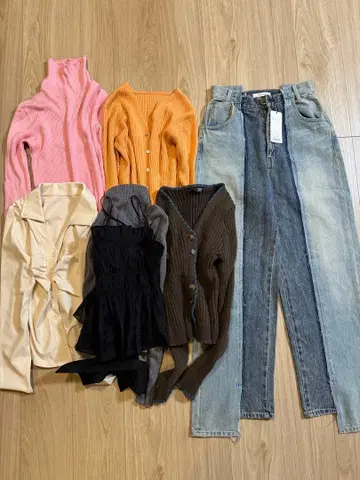 moussy 데님 코디 세트