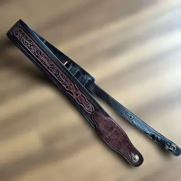 FIREGLOW 가죽 기타 스트랩