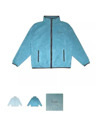 아이스 앤 테크노 플리스 자켓