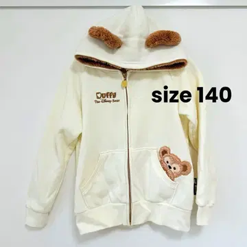 더피 귀 달린 후드 집업 후드티 140