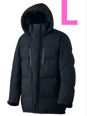 워크맨 엑스쉘터 프리미엄 기가퍼프 다운 코트 블랙 L