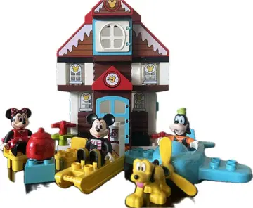 미키 블록 하우스 세트