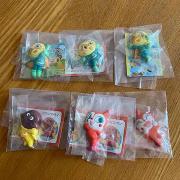 [ 귀중 초기 새상품 ] 호빵맨 쿠츠쿤데스 6개 세트