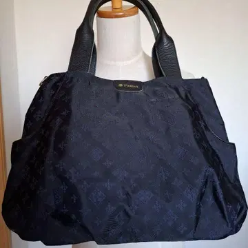 russet 네이비 토트백 거의 미사용