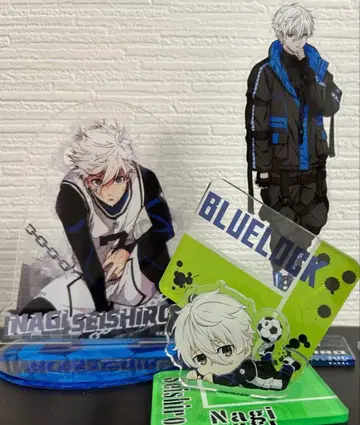 블루 록 나기 세이시로 아크릴 스탠드 아크릴 스탠드 스티커 세트