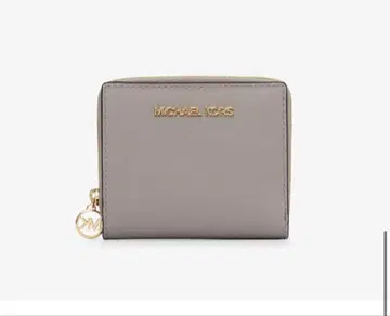MICHAEL KORS 그레이 이단 접이식 지갑