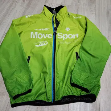 DESCENTE 그린 나일론 자켓 L