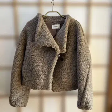 FRAY I.D 보아 자켓 모카 사이즈 0