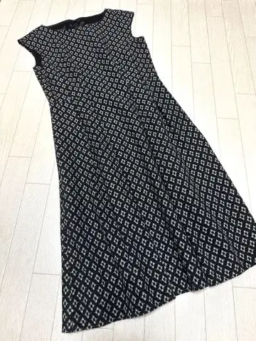 새상품급 ANAYI 기모 소재 원피스 38