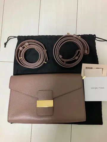 sergio rossi st1 메신저 백 숄더백