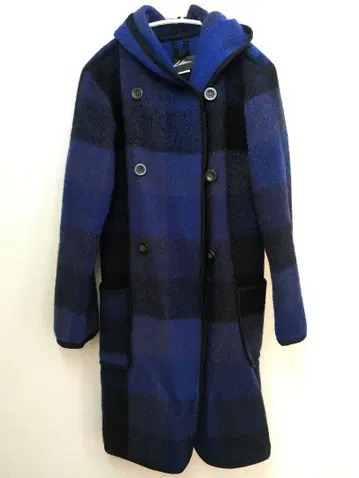 Lillium. 울 100% 롱 코트 M