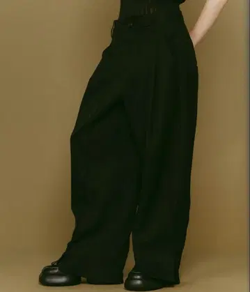 [ Knuth Marf ] front slit pants