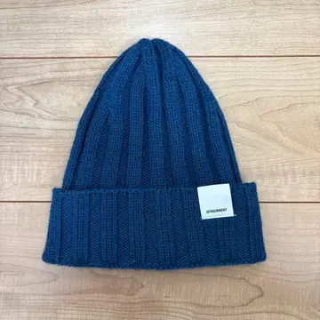 ATTACHMENT 네이비 니트 모자