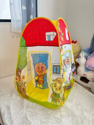 호빵맨 집 모양 텐트 볼 208개 포함