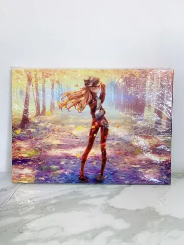 에반게리온 아트 패널 장식 그림 포스터 벽걸이 아트 프레임 보드