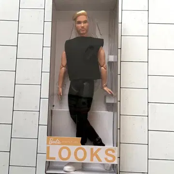 바비 인형 켄 Barbie Looks 미개봉 새상품 가동 바디 KEN