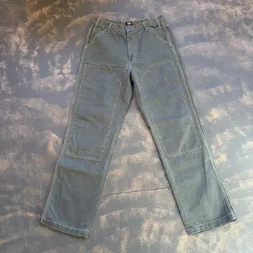 [ 레어 ] [ 새상품급 ] Dickies 워크 팬츠 더블니