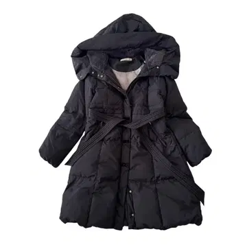 프랑슈리페 다운 코트 벨트 M 블랙