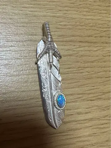 타로 와시미 오팔 은손톱 아라베스크 페더 왼쪽