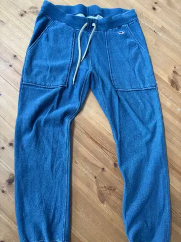 Champion Reverse Weave 데님 조거 팬츠 XL