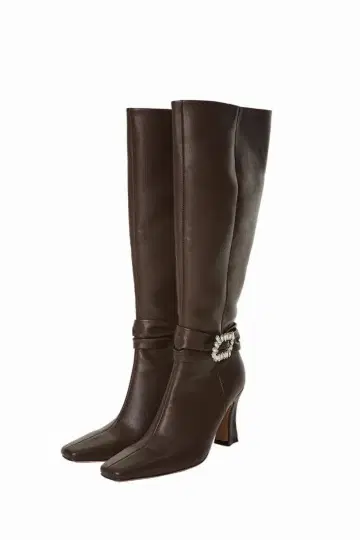 Crystal Bucked Knee Boots [36]