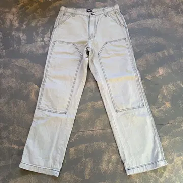 [ 레어 ] [ 새상품급 ] Dickies 워크 팬츠 더블니