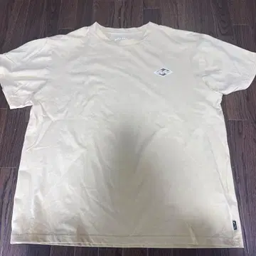 빌라봉 베이지 오버핏 티셔츠 L