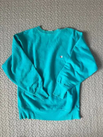 Champion Reverse Weave 트레이닝복 터콰이즈 USA