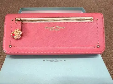 미사용 새상품 Samantha Thavasa 핑크 장지갑