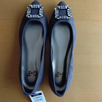 택 포함 새상품 GOLDEN FOOT 비쥬 플랫슈즈