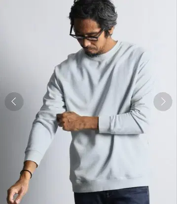 더퍼 피그먼트 가공 풀오버 크루 맨투맨 트레이닝복 M