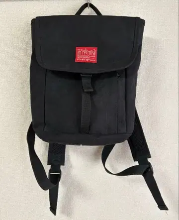 맨해튼 포티지 BEAMS BOY 콜라보 블랙 백팩