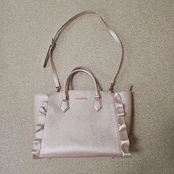 사만다 베가 프릴 토트백 핑크